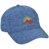 View Image 1 of 3 of Solid Heathered Cap - Embroidered