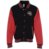 View Image 1 of 3 of Letterman Sweatshirt Jacket