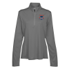 View Image 1 of 3 of Defender Performance 1/4-Zip Pullover - Ladies' - Full Color
