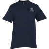View Image 1 of 3 of American 5.5 oz. Pocket T-Shirt