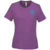 View Image 1 of 3 of Bella+Canvas Relaxed Crewneck T-Shirt - Ladies' - Heathers - Screen