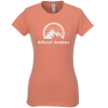View Image 1 of 3 of Tultex Fine Jersey T-Shirt - Ladies' - Colors