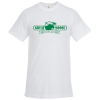 View Image 1 of 2 of Tultex Polyester Blend T-Shirt - Men's - White