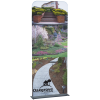 View Image 1 of 5 of EuroFit Banner Stand - 7-1/2' x 3'