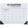 View Image 1 of 3 of Desk Pad Calendar with Vinyl Corners - Colors