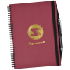 View Image 1 of 4 of Hybrid Monthly Planner Notebook with Pen