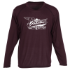 View Image 1 of 3 of Augusta Super Soft-Spun Poly Long Sleeve T-Shirt - Men's