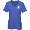 View Image 1 of 3 of Allmade Recycled Blend V-Neck T-Shirt - Ladies'