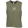 View Image 1 of 3 of Alternative Cotton Jersey Go-To Crop Muscle Tank - Ladies'