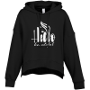 View Image 1 of 3 of Alternative Washed Terry Hooded Sweatshirt - Ladies' - Screen