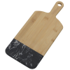 View Image 1 of 3 of Notch Bamboo & Marble Cutting Board