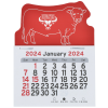 View Image 1 of 2 of Peel-N-Stick Calendar - Bull