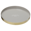 View Image 1 of 3 of Be Home Luxe Round Enamel Tray