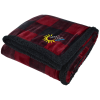 View Image 1 of 2 of Woodland Plaid Throw Blanket