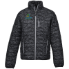 View Image 1 of 5 of Cutter & Buck Rainier Primaloft Insulated Printed Puffer Jacket - Men's