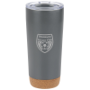 View Image 1 of 3 of Austin Vacuum Tumbler with Cork Bottom - 20 oz. - Laser Engraved