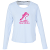 View Image 1 of 3 of Champion Sport Soft Touch Long Sleeve T-Shirt - Ladies'