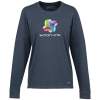 View Image 1 of 4 of Life is Good Crusher Long Sleeve Tee - Ladies' - Full Color