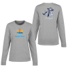 View Image 1 of 5 of Life is Good Crusher Long Sleeve Tee - Ladies' - Full Color - Adirondack