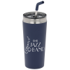 View Image 1 of 3 of Faye Vacuum Tumbler with Straw - 20 oz.