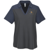 View Image 1 of 3 of Fusion Chromasoft Colorblock Polo - Ladies'