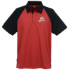 View Image 1 of 3 of Command Snag Protection Colorblock Polo - Men's