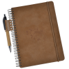 View Image 1 of 4 of Preston Spiral Notebook with Pen
