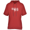 View Image 1 of 3 of Ventura Soft Knit Short Sleeve Hoodie