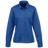 View Image 1 of 3 of Blue Generation Stretch Knit Shirt - Ladies'
