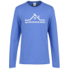 View Image 1 of 3 of Port & Company Tri-Blend Long Sleeve T-Shirt