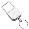 View Image 1 of 6 of Badge Reel Keychain with Carabiner