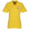 View Image 1 of 3 of Gildan Softstyle Cotton Pique Polo - Ladies'