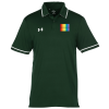 View Image 1 of 3 of Under Armour Tipped Team Performance Polo - Men's - Full Color