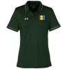 View Image 1 of 3 of Under Armour Tipped Team Performance Polo - Ladies' - Full Color