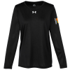 View Image 1 of 3 of Under Armour Team Tech Long Sleeve T-Shirt - Ladies' - Full Color