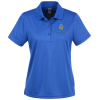 View Image 1 of 3 of Paseo Dot Stripe Jacquard Polo - Ladies'
