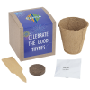 View Image 1 of 1 of Growable Planter Gift Kit - Inspirational Celebrate Good Thymes