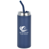 View Image 1 of 3 of Can Vacuum Tumbler with Straw - 20 oz.