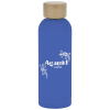 View Image 1 of 5 of Blair Vacuum Bottle with Bamboo Lid - 17 oz. - 24 hr