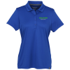 View Image 1 of 3 of Evans Textured Double Knit Polo - Ladies'