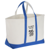 View Image 1 of 3 of Oversized 24 oz. Cotton Boat Tote