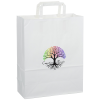 View Image 1 of 3 of Flat Handle Full Color Paper Bag - 13" x 10"
