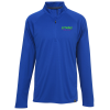 View Image 1 of 3 of Evans Textured Double Knit 1/4-Zip Pullover - Men's