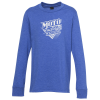 View Image 1 of 3 of Optimal Tri-Blend Long-Sleeve T-Shirt - Youth