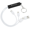 View Image 1 of 5 of Route Light-Up Logo Duo Charging Cable with USB-C