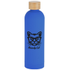 View Image 1 of 3 of Blair Vacuum Bottle with Bamboo Lid - 33 oz.
