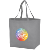View Image 1 of 2 of Bottom Gusset Shopper - 13" x 19-1/2" - Full Color