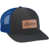 View Image 1 of 3 of Richardson Trucker Snapback Cap - Laser Engraved Patch