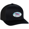View Image 1 of 2 of Trucker Flexfit Snapback Cap - Full Color Patch