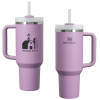 View Image 1 of 4 of Stanley Quencher H2.0 FlowState Vacuum Mug with Straw - 40 oz.